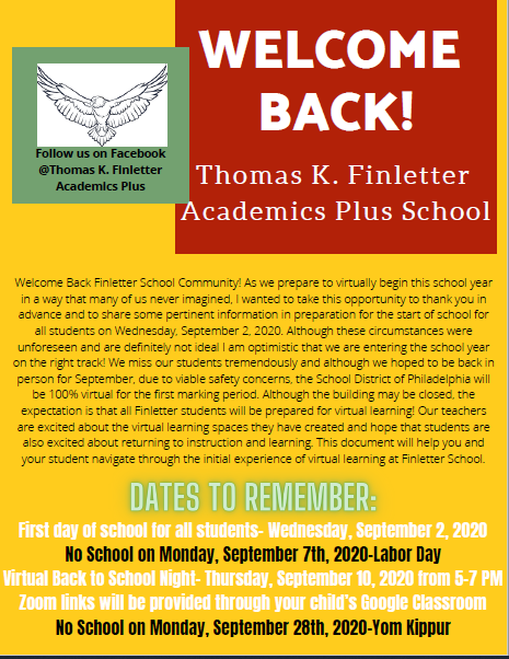 Welcome Letter